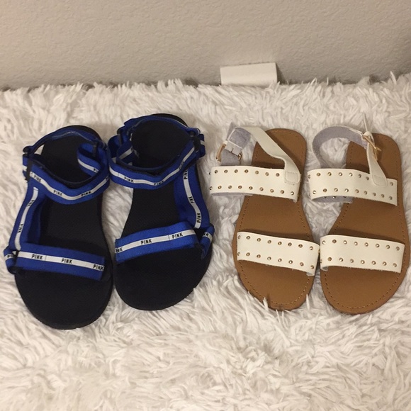 PINK Shoes - Two pairs of Sandals for the price of one PINK Shoes - Two pairs of Sandals for the price of one